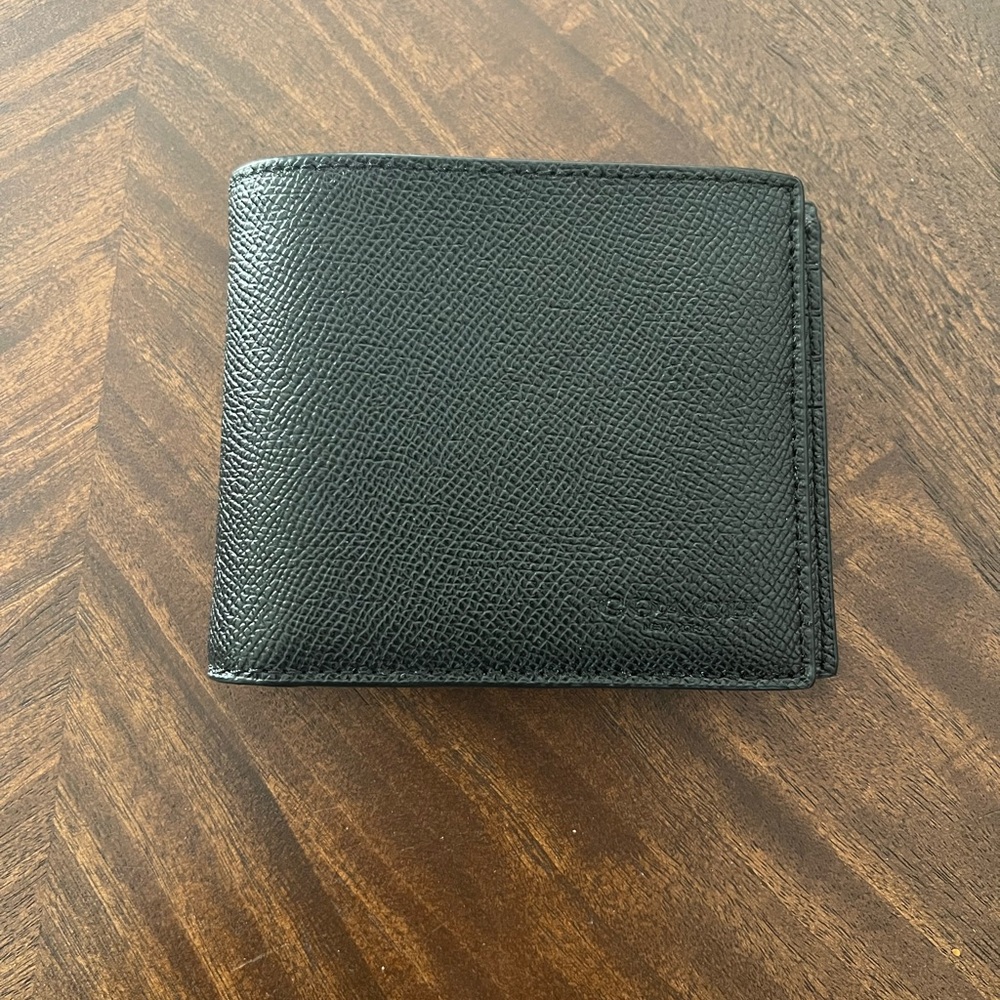 Coach 3-in-1 Black Wallet